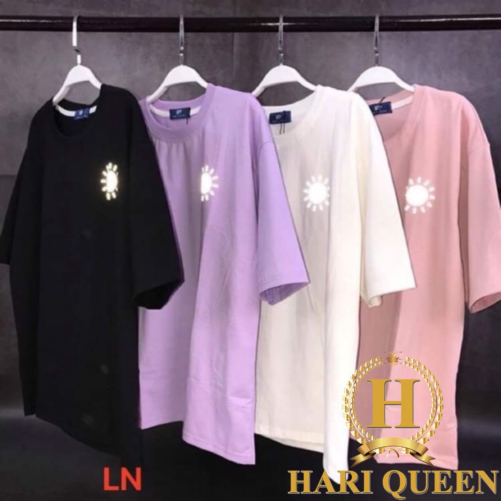 Áo phông phản quang logo mặt trời HARIQUEEN