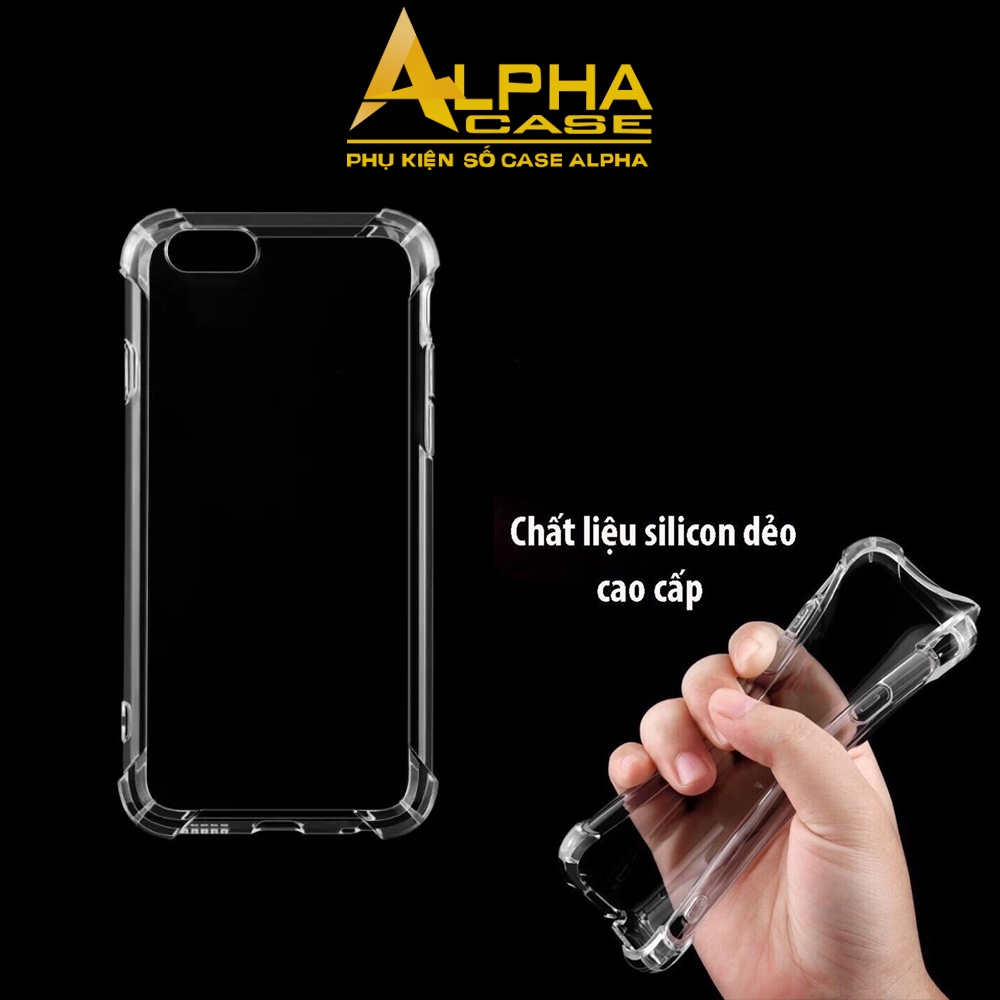Ốp Lưng Trơn Dẻo Chất Liệu SILICON Cao Cấp Bo Bảo Vệ 4 Góc Chống Sốc Hiệu Quả