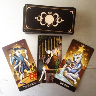 Bài Deviant Moon Tarot bản không viền