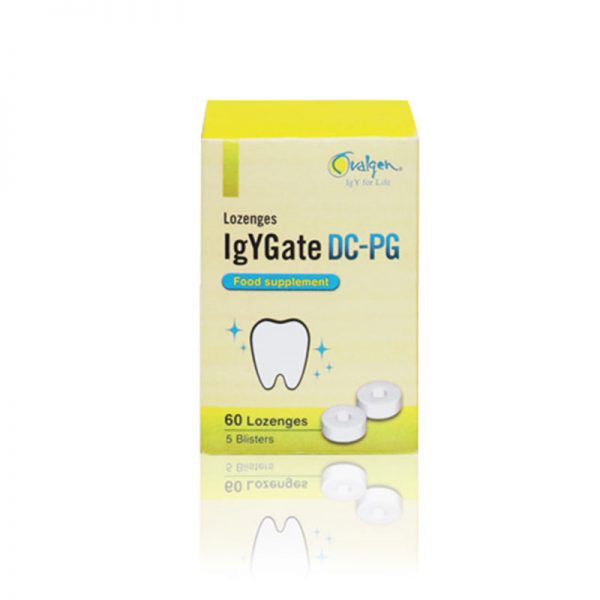 Kẹo ngậm ngừa sâu răng IgYGate DC-PG