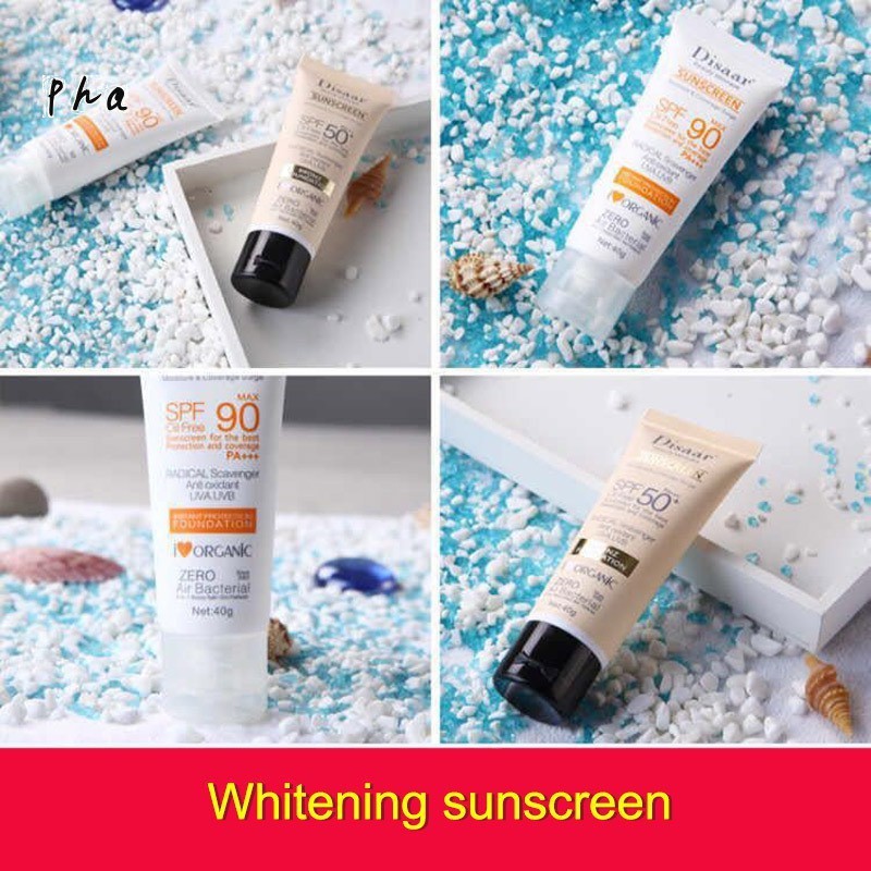 (Hàng Mới Về) kem chống nắng body Spf90 Làm Trắng Da Chống Thấm Nước Lâu Trôi Cho Mặt Và Cơ Thể