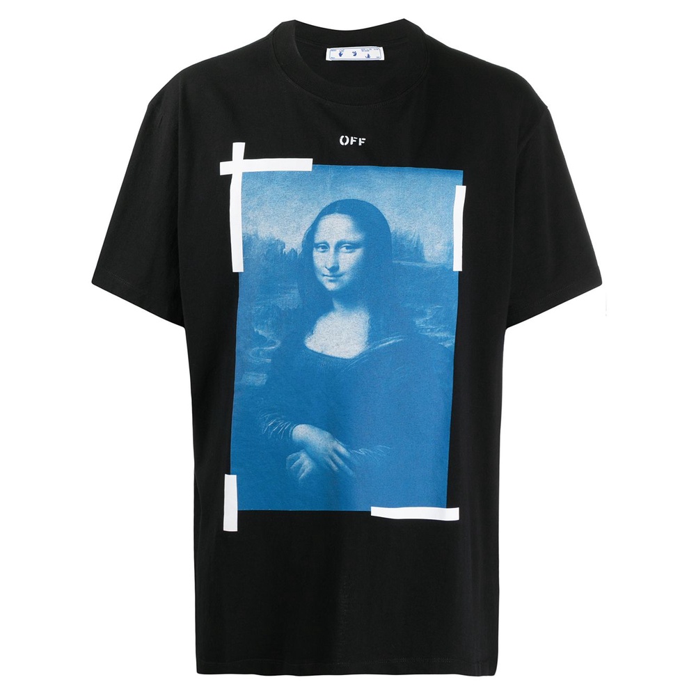Áo thun Off White Mona Lisa print T-shirt ss21