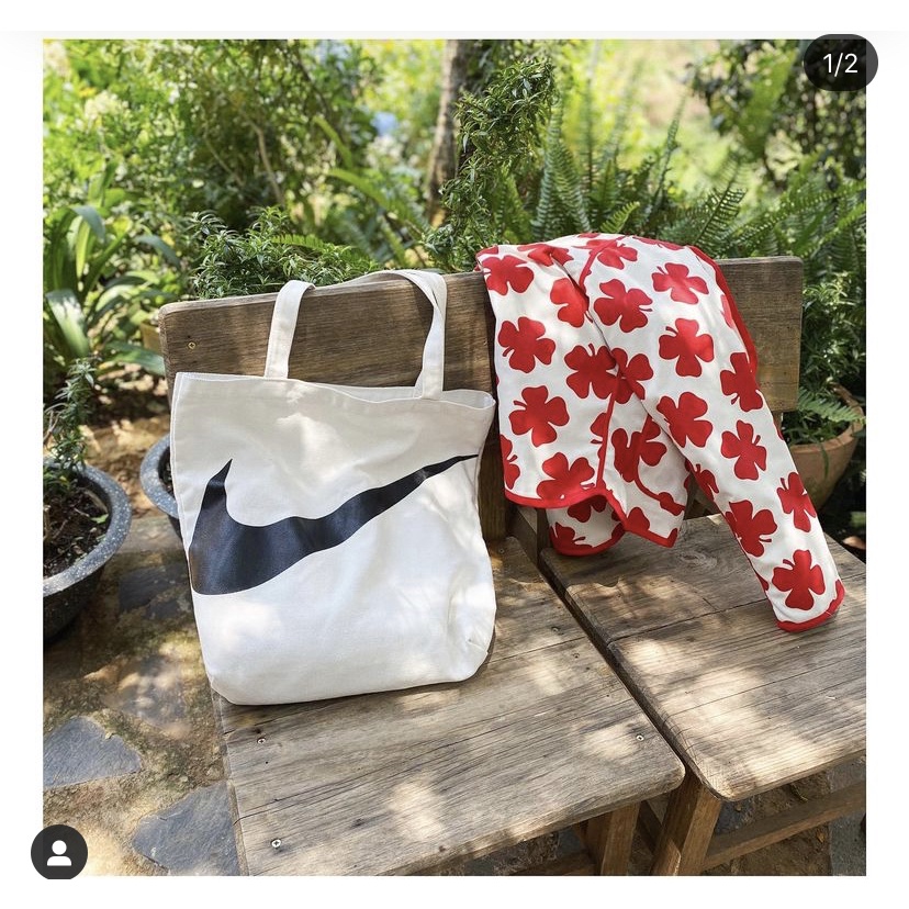[Chính hãng]Túi Nike vải canvas size lớn