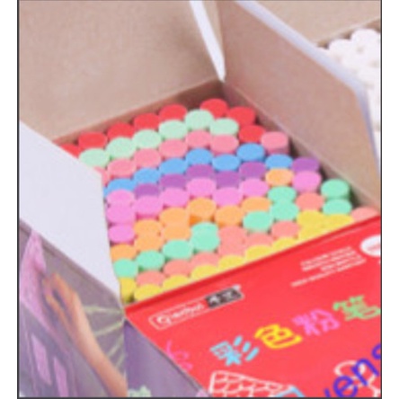 Phấn viết bảng CHALK siêu nhẹ không bụi 100 viên