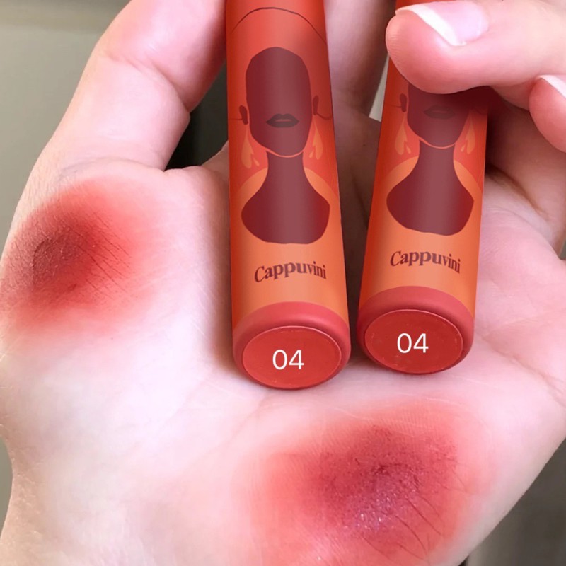 Son môi dưỡng ẩm mờ Son môi Matt Lip Glaze Trang điểm lâu trôi Son môi cappuvini BEAUTYBAY | BigBuy360 - bigbuy360.vn