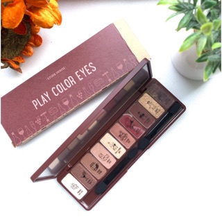 Bảng Phấn Mắt 10 Màu House Play Color Eyes Wine Party