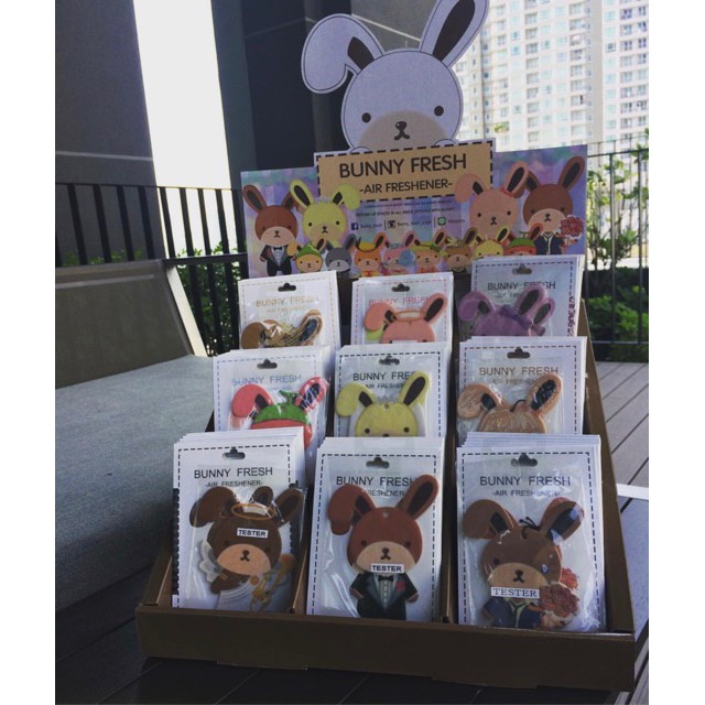 Túi Thơm Treo Phòng Làm Mát Không Khí Bunny Fresh Thái Lan