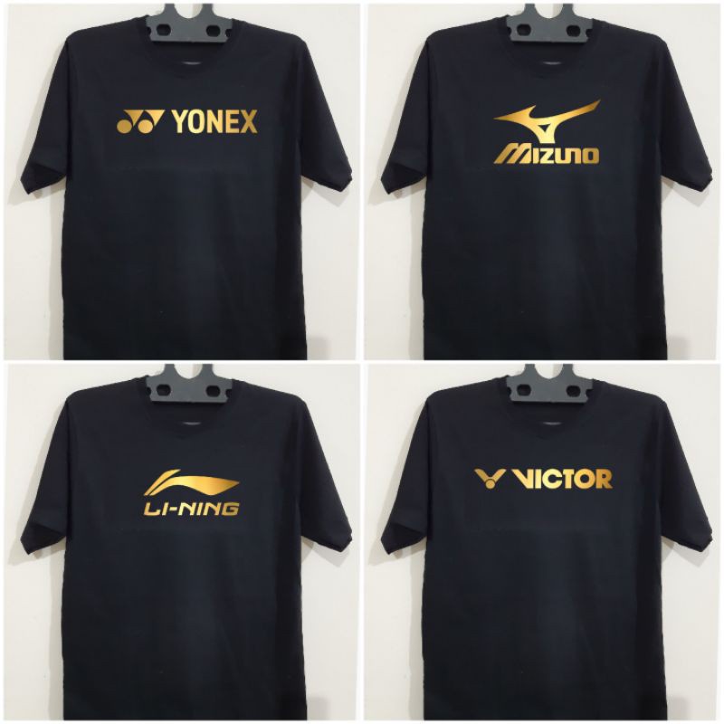 Áo thun chơi cầu lông Distro VICTOR YONEX LiNiNG Li Ning MiZUNO