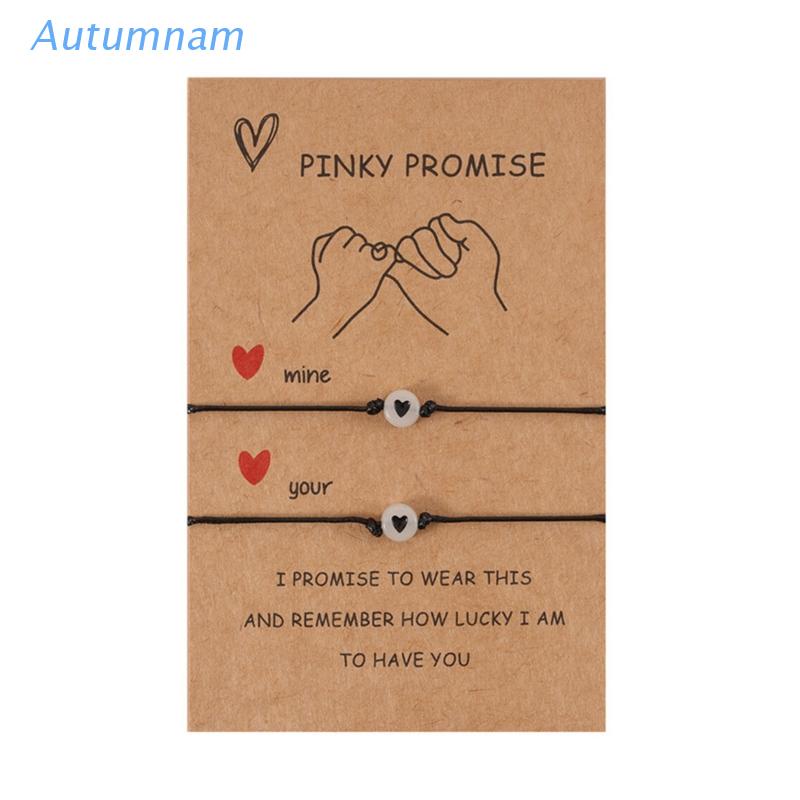 Vòng Tay Dây Bện Mặt Trái Tim Phát Sáng Trong Tối Độc Đáo Cho Nữ