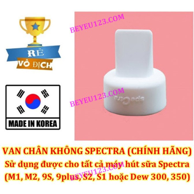 (Chính hãng) 1-2 Van chân không SPECTRA -  phụ kiện máy hút sữa điện Hàn Quốc (M1,M2, 9S,9+, S2, S1,Dew300, 350)