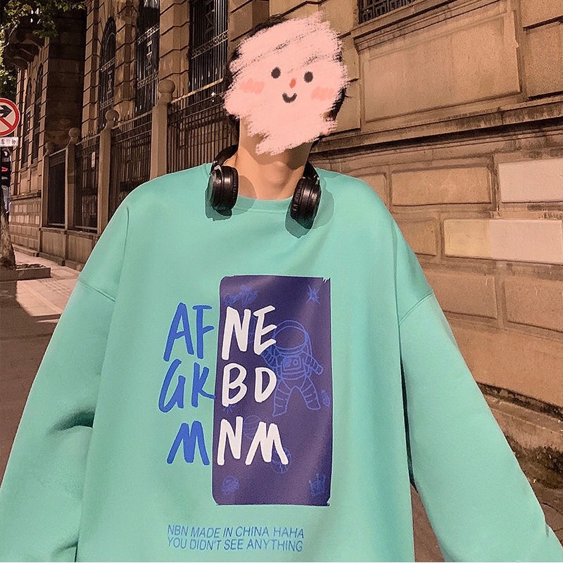 Áo nỉ lót nhung oversize