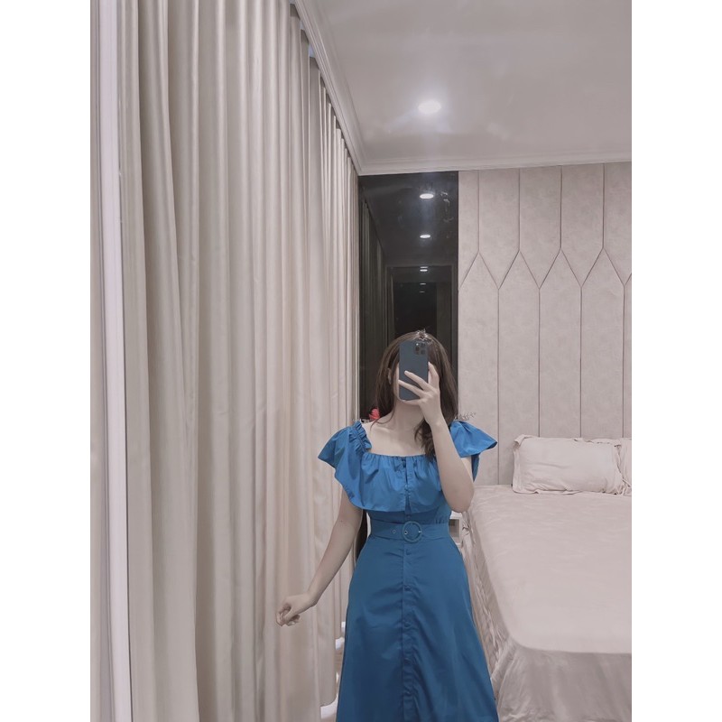 VÁY BÈO VAI CÚC BỌC ĐAI EO | BigBuy360 - bigbuy360.vn