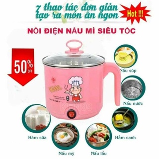 Ca Nấu Mì, Hâm Nóng Thức Ăn Siêu Tốc Đa Năng