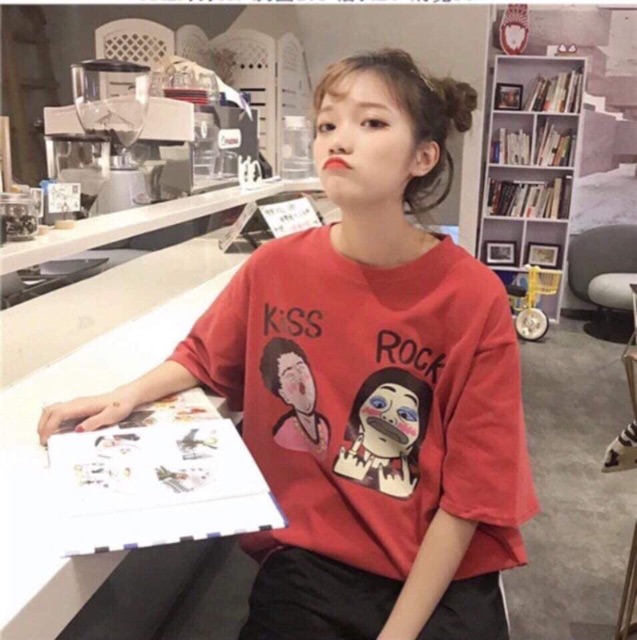 Xả lô áo phông cute 100k/ 3 cái