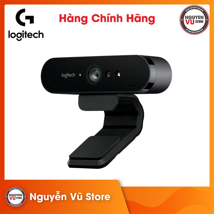 Webcam Logitech BRIO 4K Ultra HD - Hàng Chính Hãng