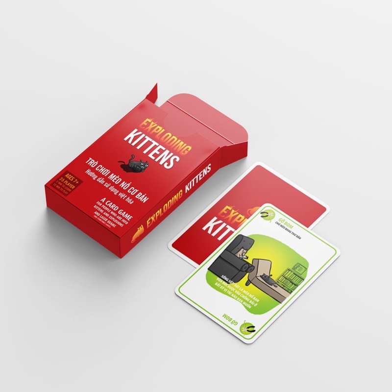 Bài Mèo Nổ Tiếng Việt có tặng quà