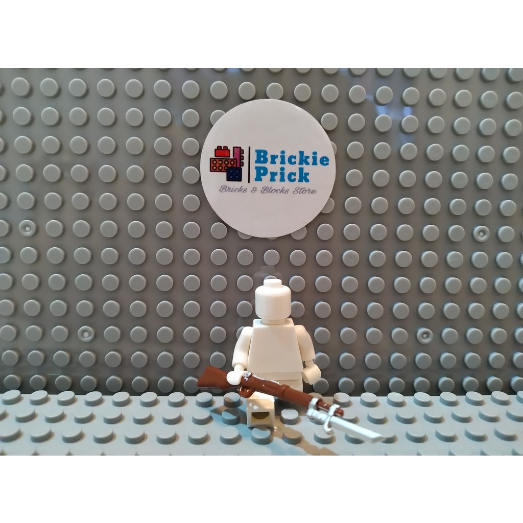 Đồ Chơi Lắp Ráp -  Phụ Kiện Sún.g Trường Lưỡi Lê - Đồ chơi lắp ráp - Brickie Prick