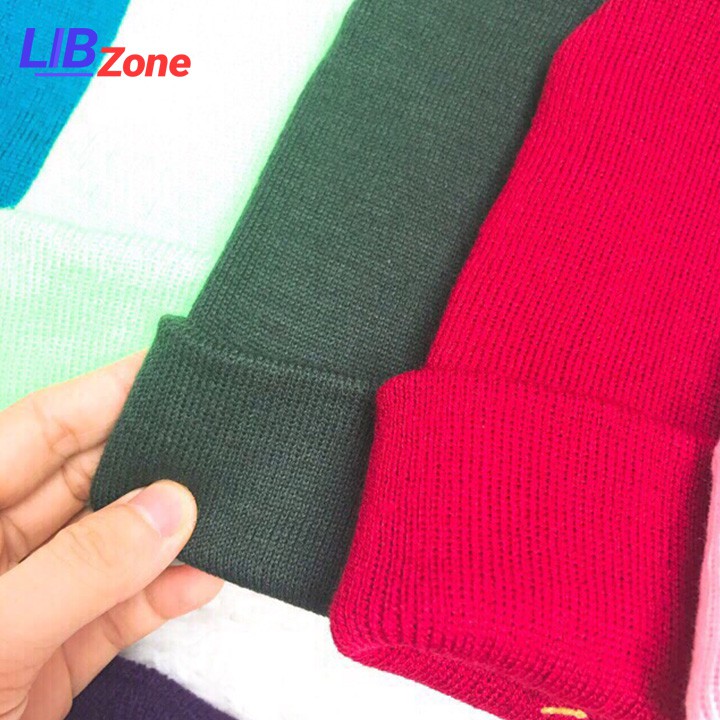 Mũ Len Beanie Cá Tính Unisex - Nón Len Trơn Hàn Quốc Thời Trang