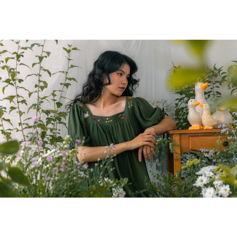 Đầm babydoll Keke