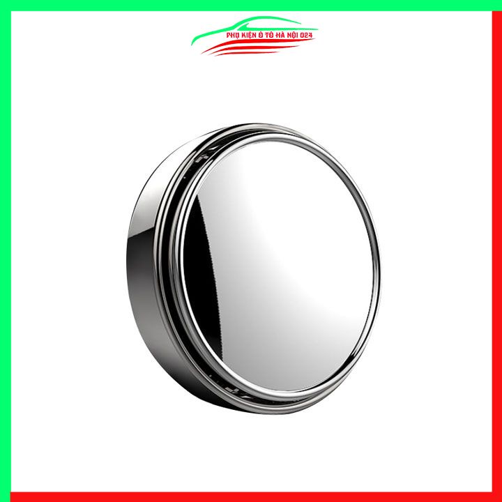 Gương chiếu hậu mini đường kính 55mm cho ô tô góc điều chỉnh 360 độ