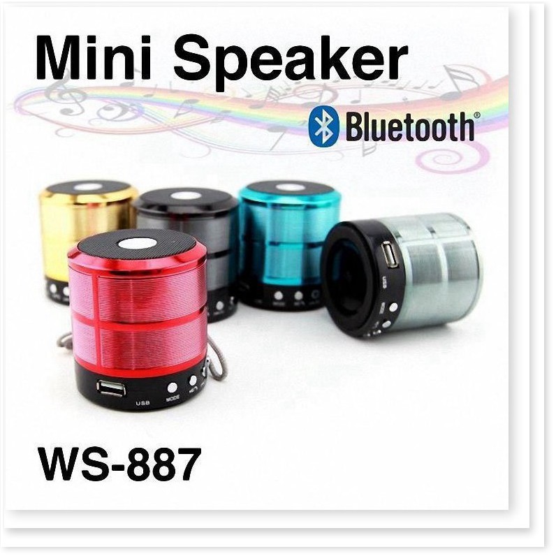 Giá Vốn - Loa Bluetooth WS887 Âm thanh sống động trung thực