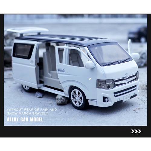Xe mô hình Toyota Hiace 1:32 XLG