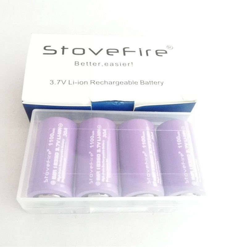 achun.vn - CELL PIN Stovefire 18350 - 1100mAh - 3.7V xả 30A