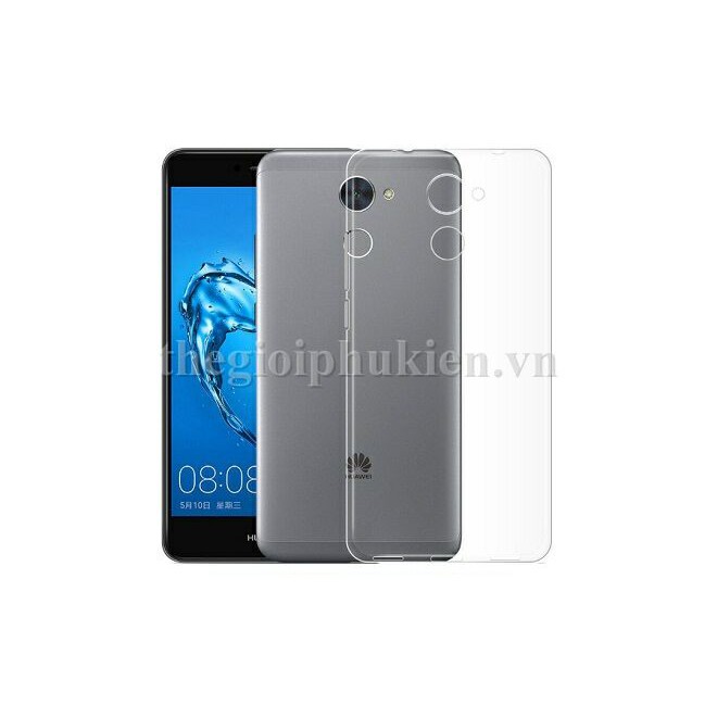 Ốp lưng silicon dẻo trong suốt Huawei Y7 Prime siêu mỏng 0.5 mm