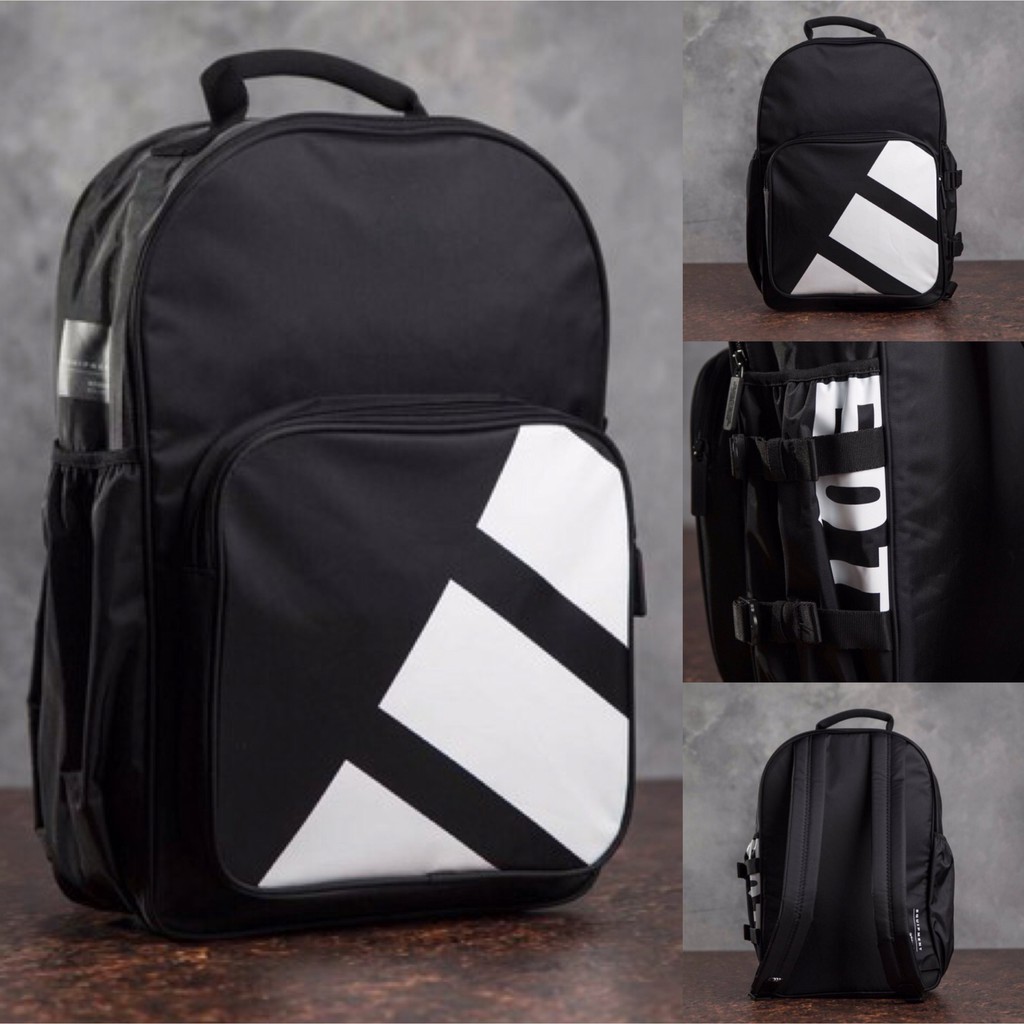 ⚡️ Balo Adi.das EQT Classic Backpack - Black XUẤT DƯ FULL TEM TAG CODE