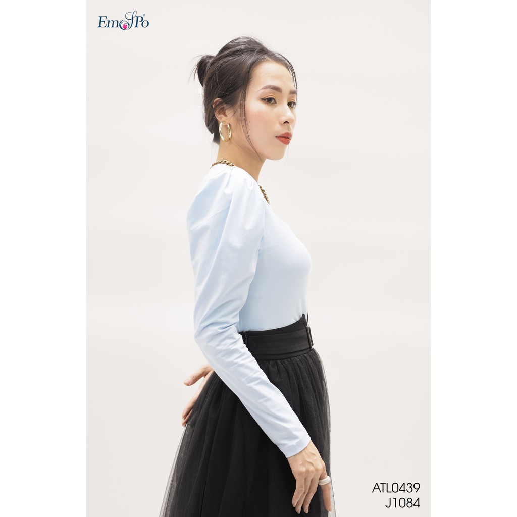 Áo thun cổ vuông, tay bồng Emspo ATL0439