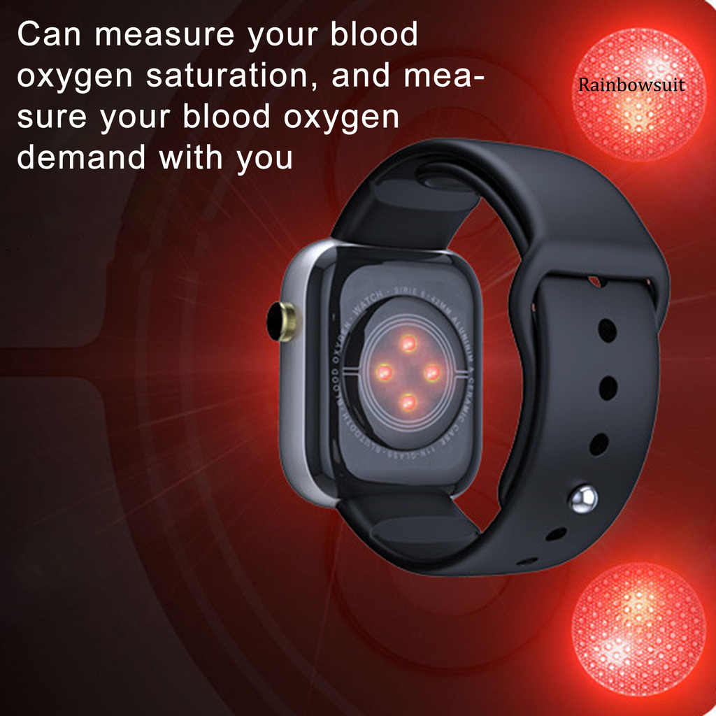 Đồng Hồ Thông Minh Theo Dõi Sức Khỏe Bằng Kim Loại Tpu Có Thể Sạc Lại