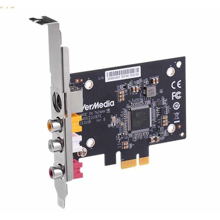 [Mã 253ELSALE hoàn 7% đơn 300K] Card Chuyển Đổi PCI Ex sang AV, S-Video AVERMEDIA C725D Cao Cấp