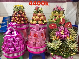 Hộp trà cưới combo 50 cái