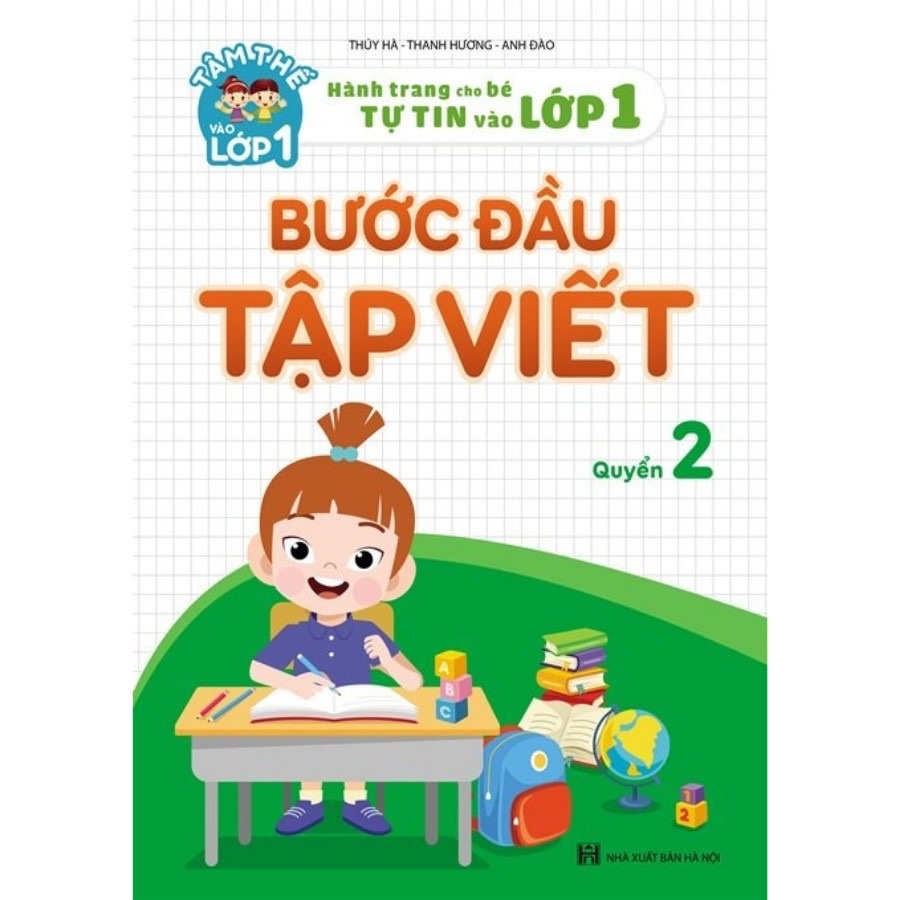 Sách tập viết cho bé- Bộ 2 quyển bước đầu tập viết hành trang cho bé tự tin vào lớp 1
