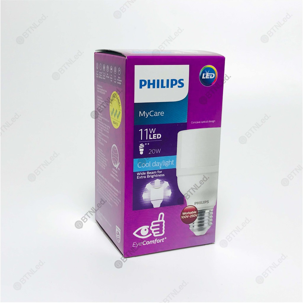 Bóng đèn PHILIPS LEDBright E27 230V - [HÀNG CHÍNH HÃNG] - Cho ánh sáng rực rỡ có chất lượng ánh sáng cao