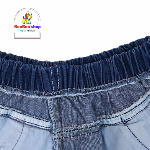 QN06 - SIÊU PHẨM Quần JEAN short đùi cho bé Gái siêu đẹp vải mềm co giãn từ 7-30kg