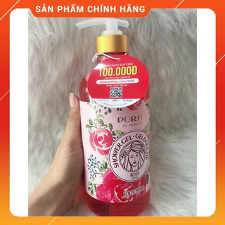 Sữa Tắm PURITÉ Hương Nước Hoa ( tặng chai mini 250ml )