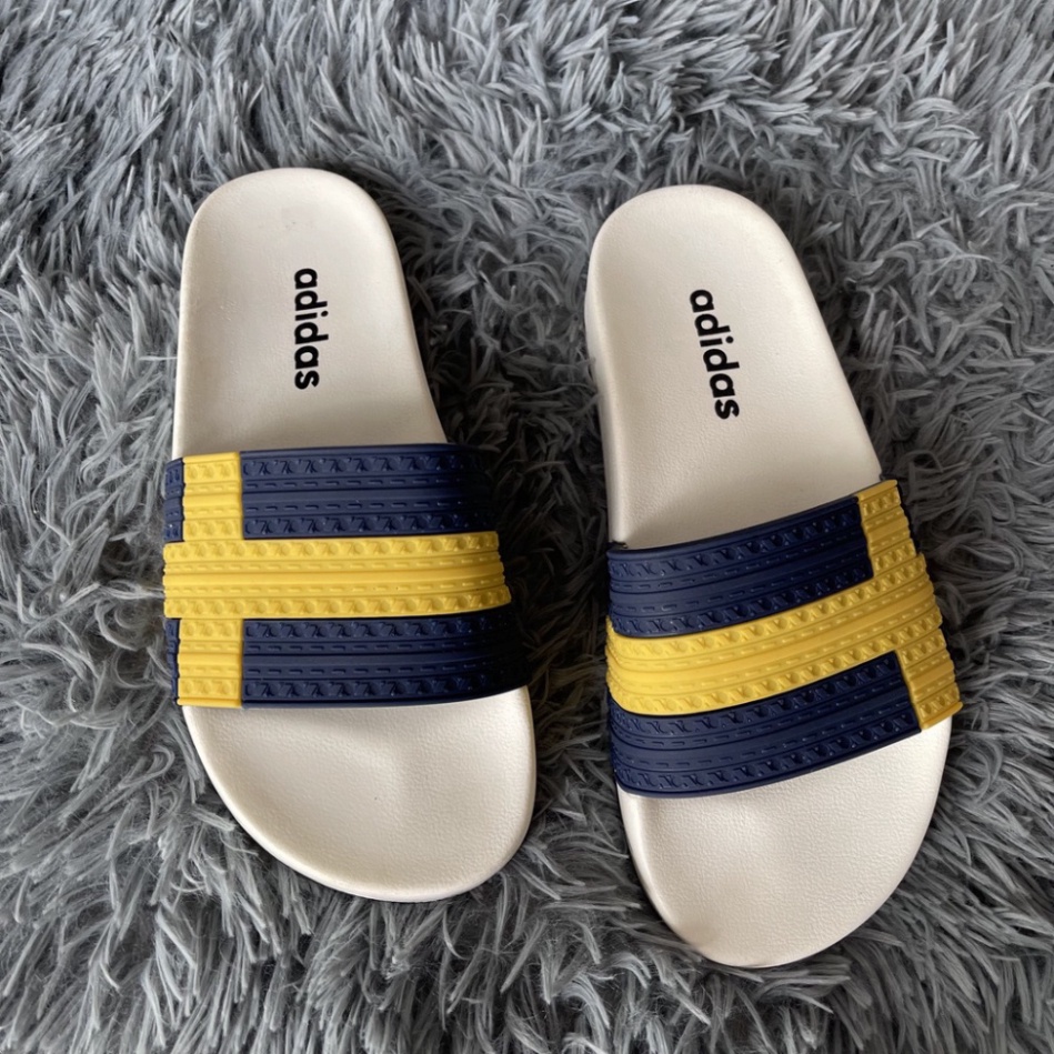 Dép Nam Quai Ngang ADIDAS, Dép Das Đế Chữ Cao Su