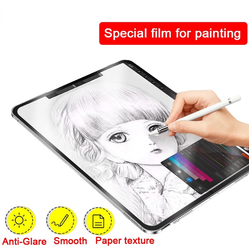 Phim dán bảo vệ màn hình máy tính bảng Samsung Galaxy Tab S6 Lite 10.4 A7 8.7 2021 S7 Plus FE 12.4 S5E