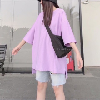 ÁO XẺ TÀ DÁNG RỘNG (4 màu)