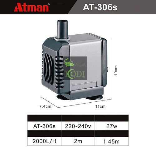 Máy Bơm Bể Cá Atman AT 302s 304s 305s 306s