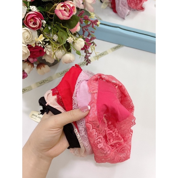Quần lót ren nữ sexy đẹp thoáng khí cao cấp tại VADA - QL01