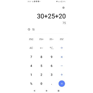 combo   75k