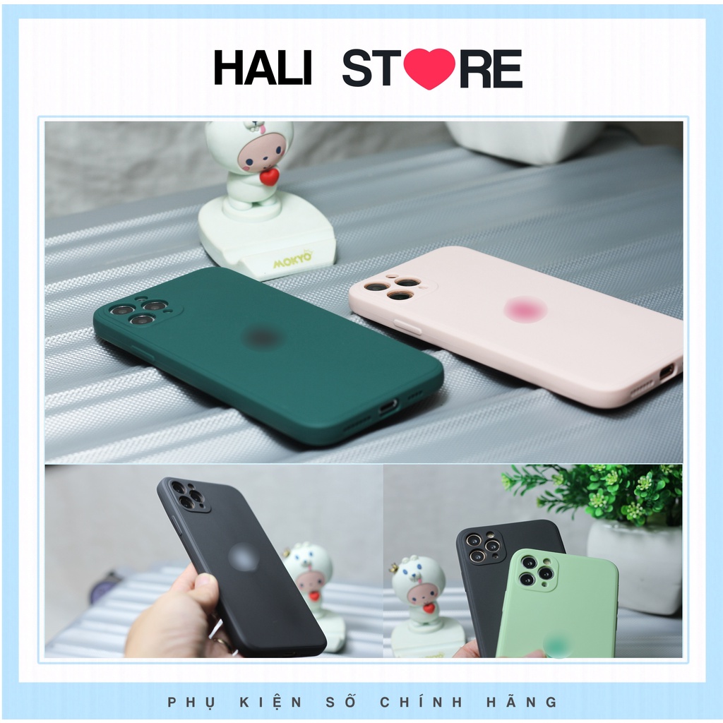 Ốp lưng iphone dẻo cạnh vuông IP12 6/6plus/6s/6splus/7/7plus/8/8plus/x/xr/xs/11/12/pro/max/plus/promax - Halistore