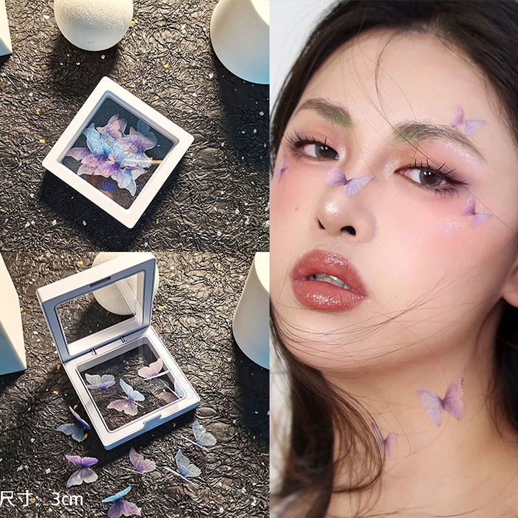 Miếng Dán Trang Trí Góc Mặt Hình Cánh Bướm Đa Năng Tiện Dụng