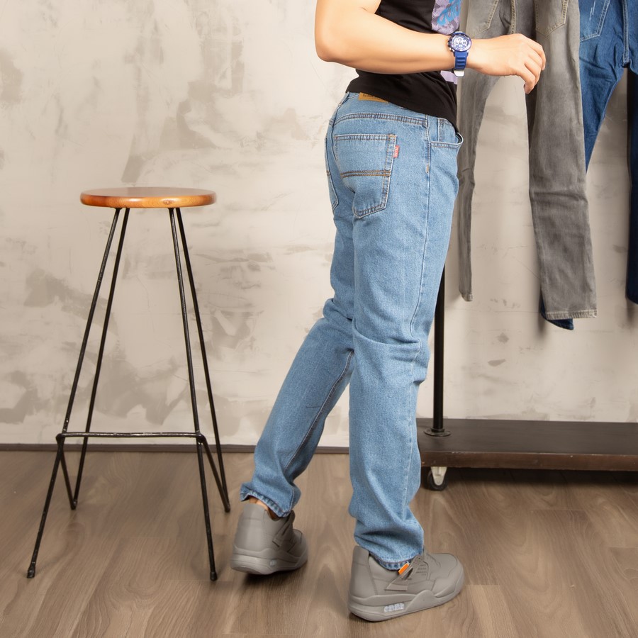 Quần jean nam ống suông vải đẹp siêu bền TS62 Tronshop