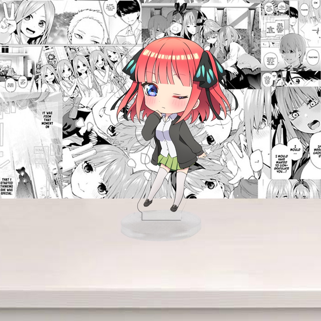 Standee Nhà Có 5 Nàng Dâu, anime Gotoubun no Hanayome, mô hình nhân vật Miku, Nino, Itsuki, Ichika, Yotsuba siêu cute