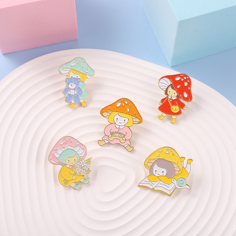 Ghim cài áo hình chú gấu dễ thương cho nữ