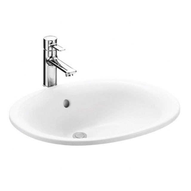 Chậu lavabo đặt dương vành ToTo L762