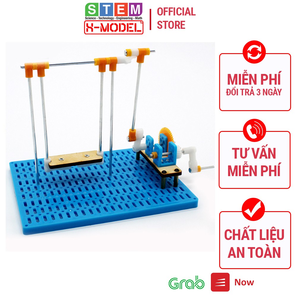 Đồ chơi trí tuệ lắp ráp mô hình ST91 X-MODEL Xích đua nhựa cho bé